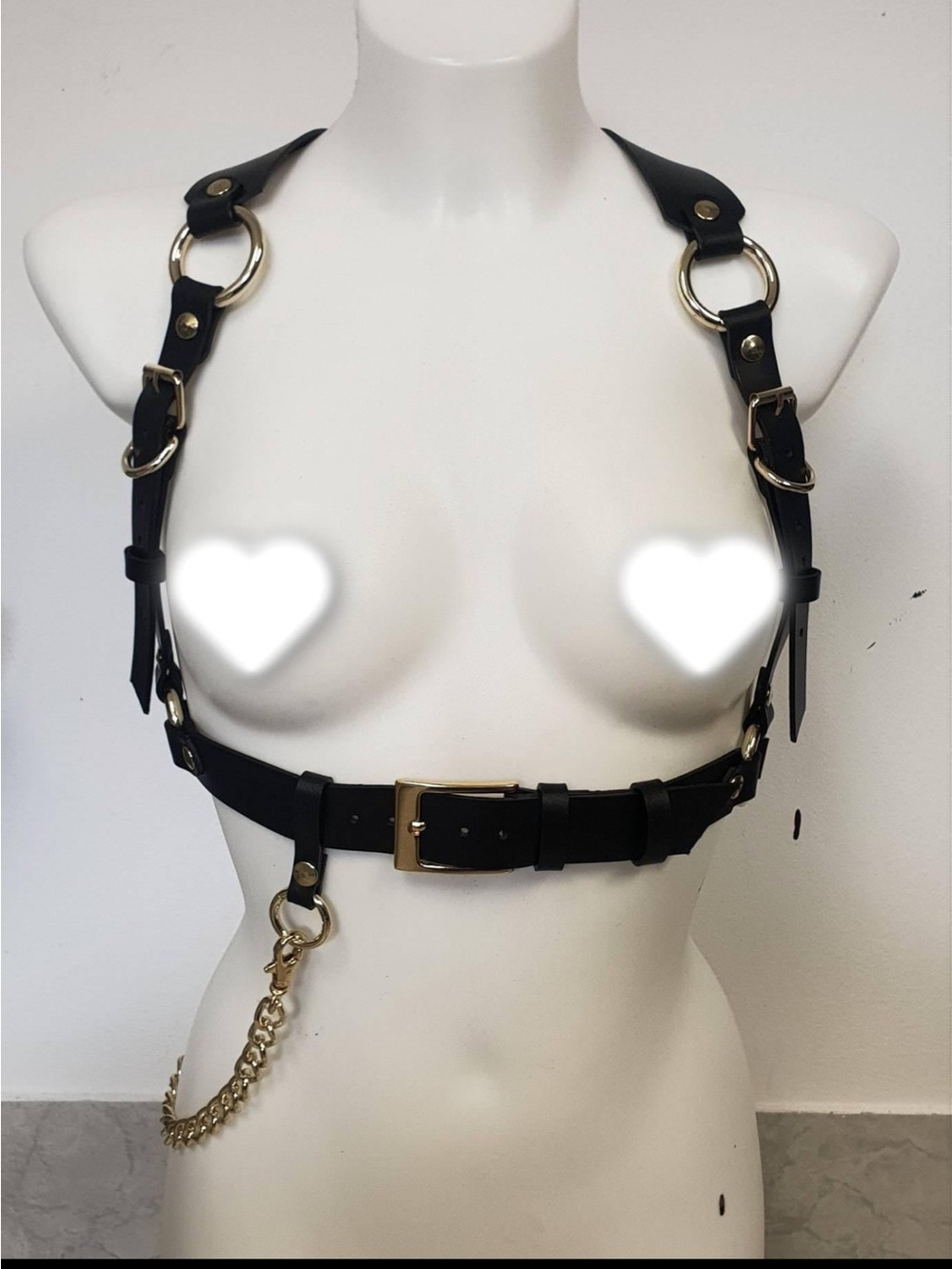 Custom Black Harness